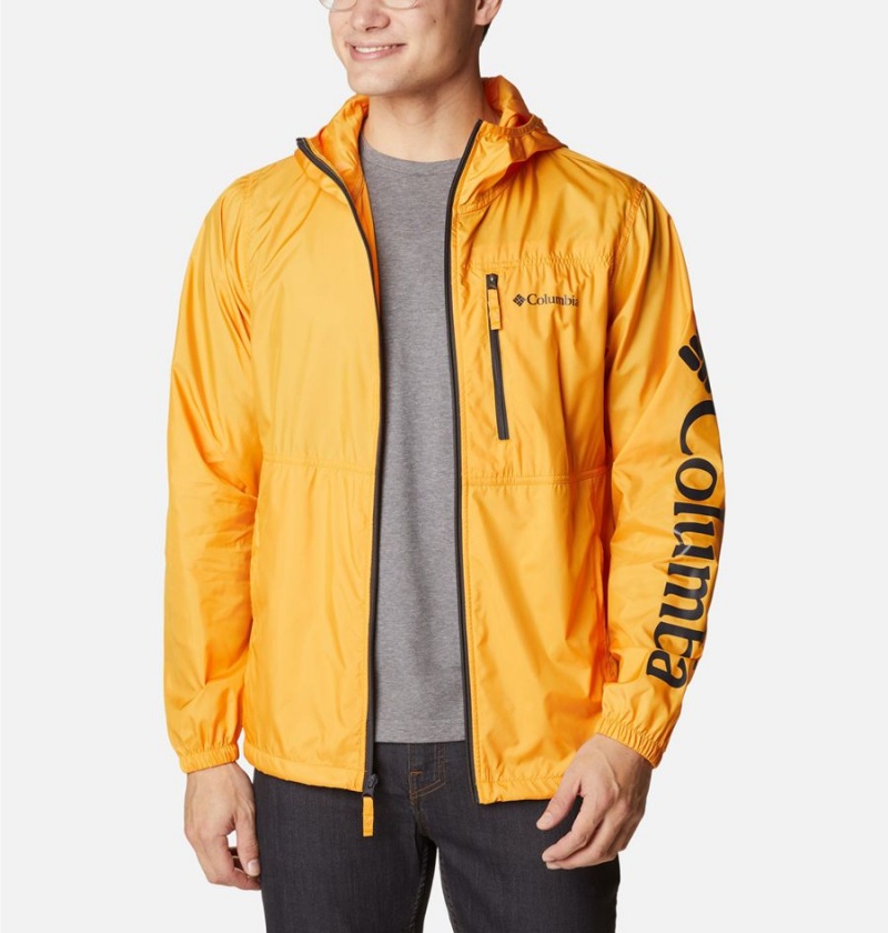 Columbia Carbon Hill Packable Men's Windbreaker Yellow | UVBACD-521