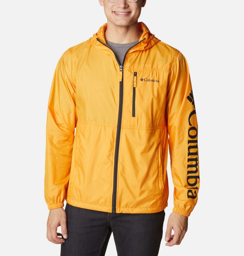 Columbia Carbon Hill Packable Men\'s Windbreaker Yellow | UVBACD-521
