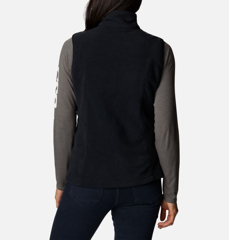 Columbia Castle Dale Fleece Women's Vest Black | BAJKXP-657