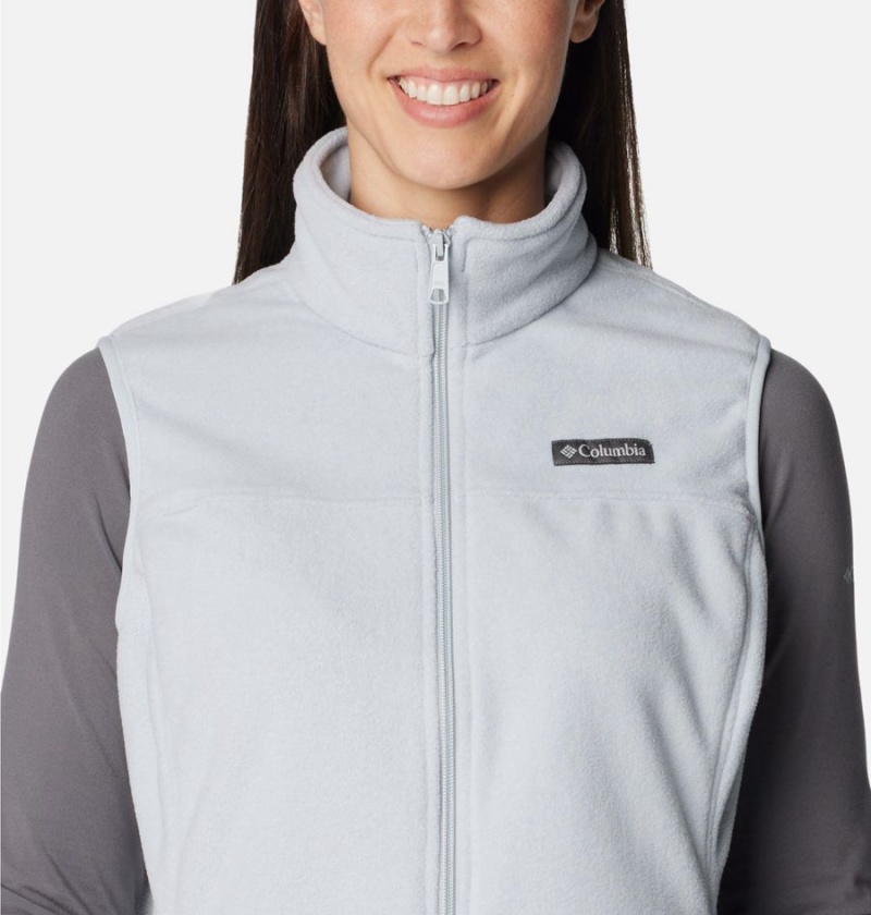 Columbia Castle Dale Fleece Women's Vest Grey | JYTFGD-451