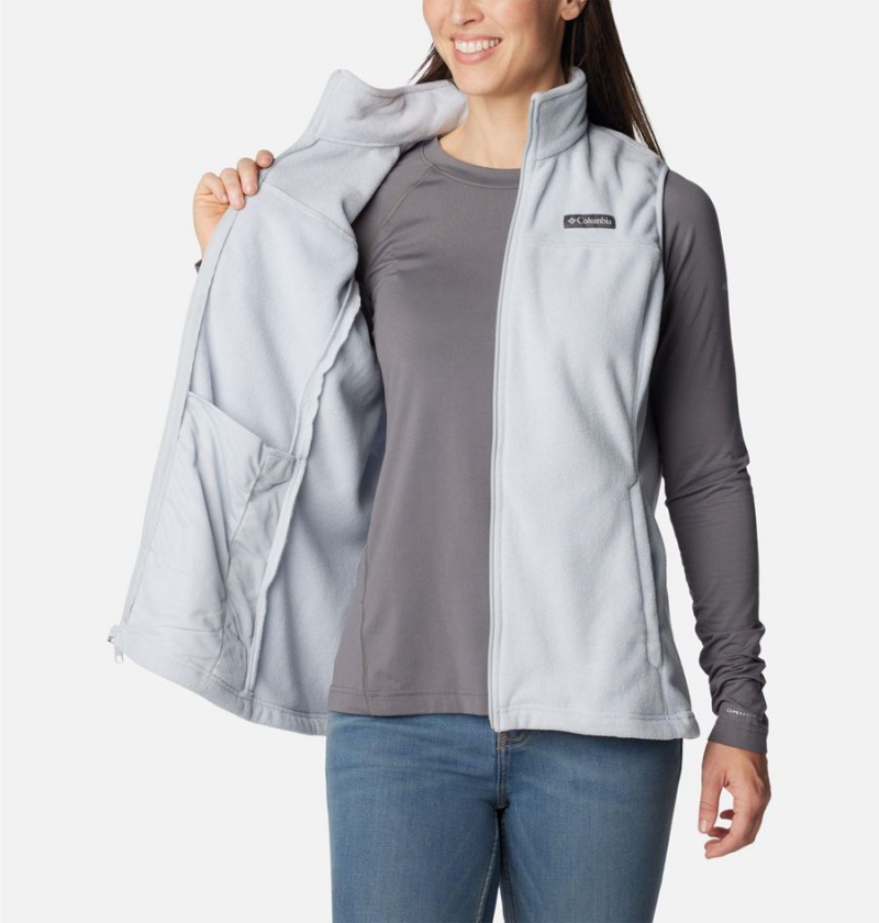 Columbia Castle Dale Fleece Women's Vest Grey | JYTFGD-451