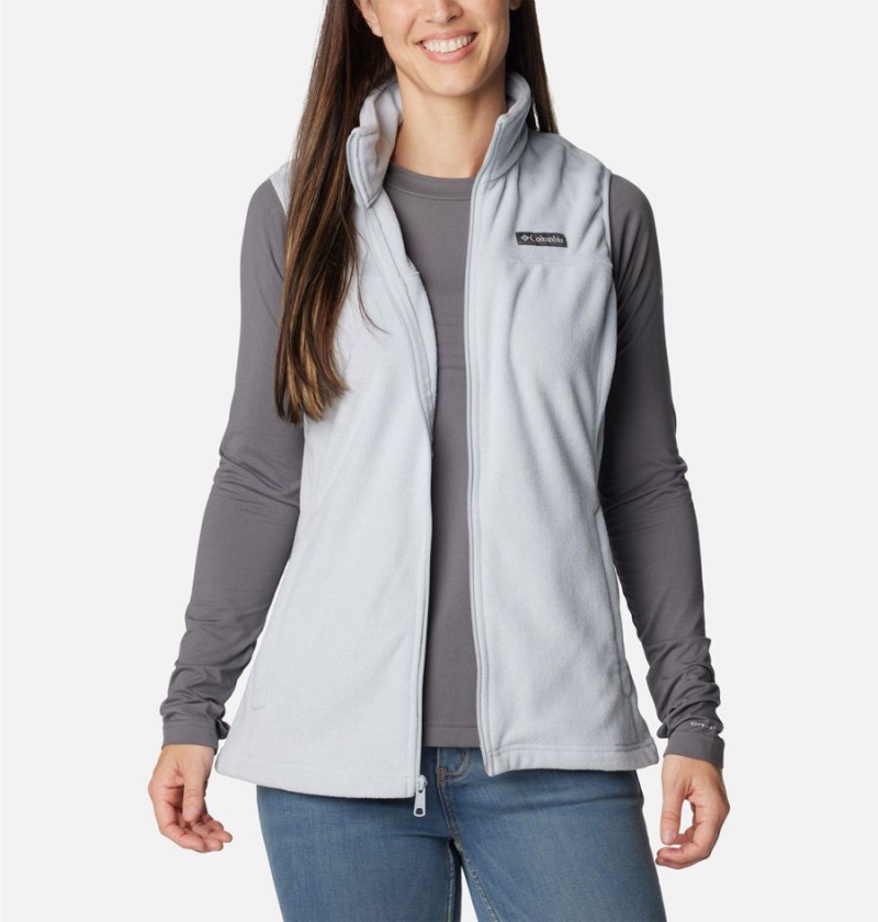 Columbia Castle Dale Fleece Women's Vest Grey | JYTFGD-451