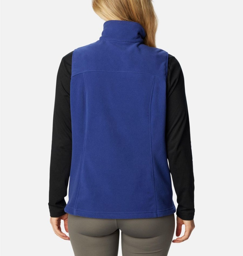 Columbia Castle Dale Fleece Women's Vest Blue | VIJFZO-576