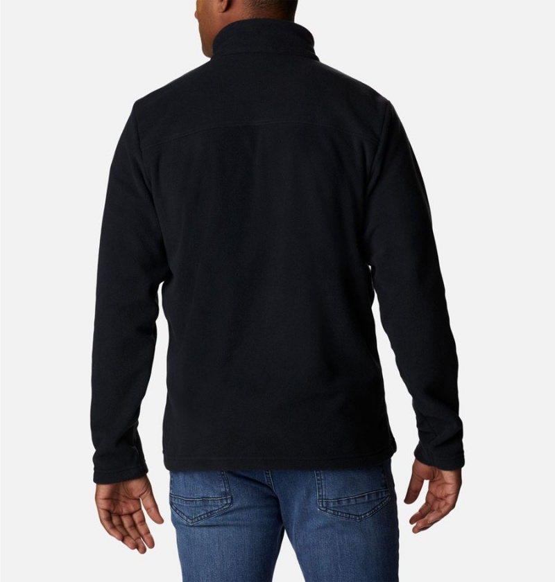 Columbia Castle Dale Full Zip Men's Fleece Jacket Black | ADXQBM-619