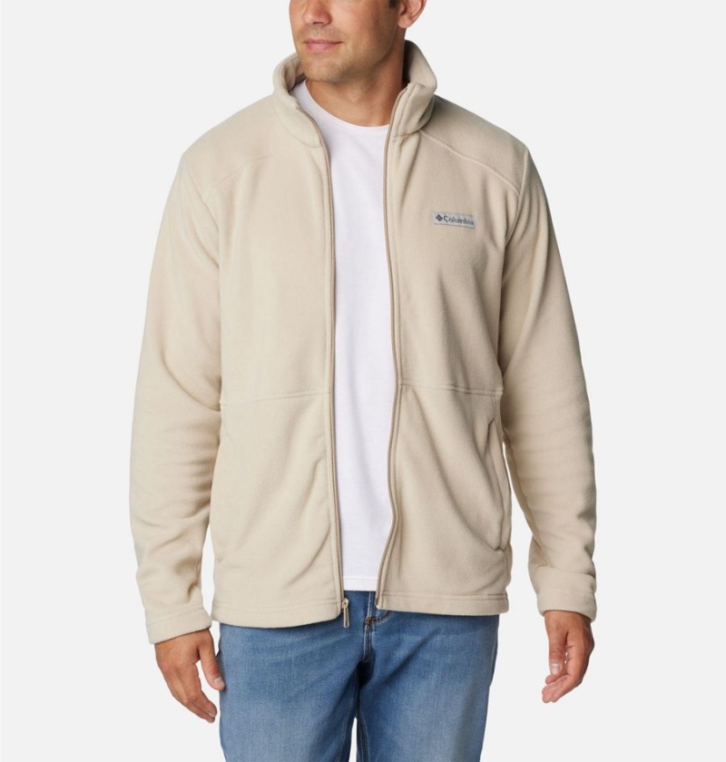 Columbia Castle Dale Full Zip Men's Fleece Jacket Khaki | SOFKNJ-705