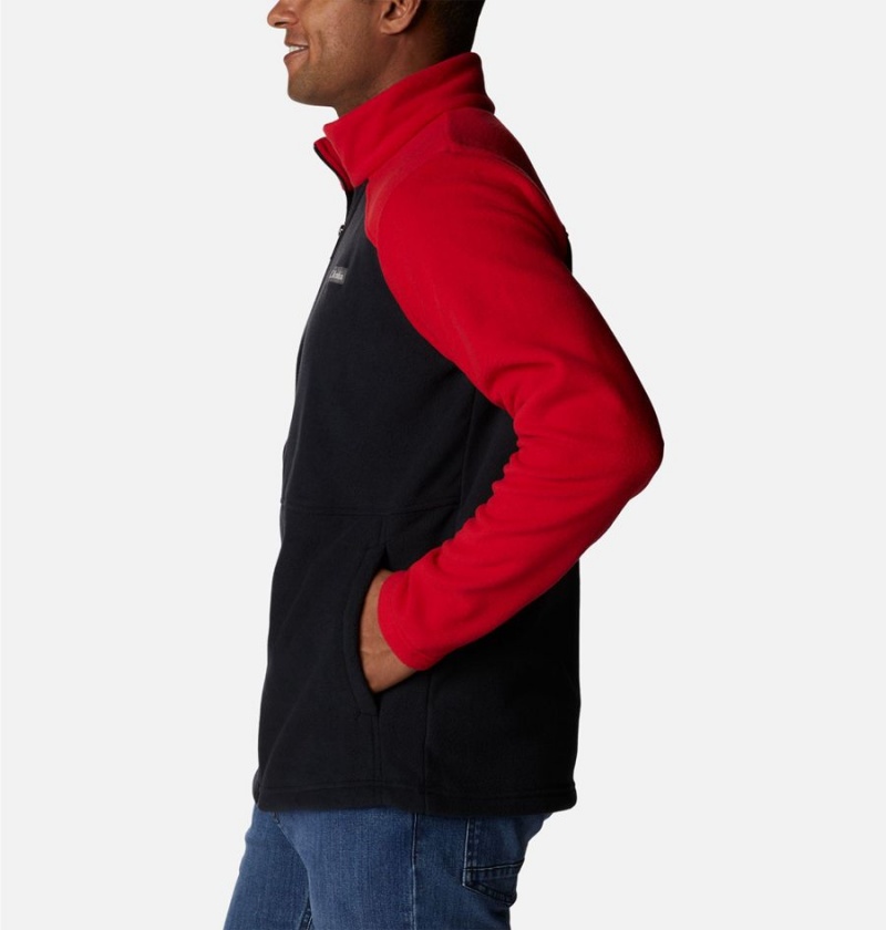 Columbia Castle Dale Full Zip Men's Fleece Jacket Black | IMEUFD-579
