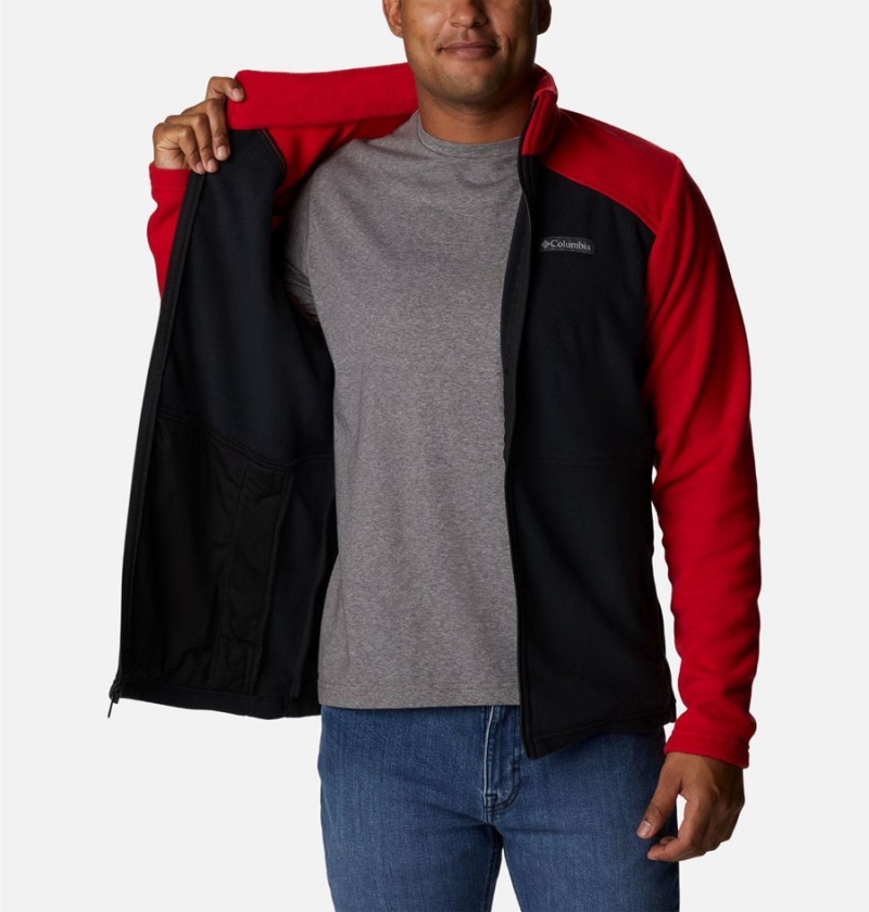 Columbia Castle Dale Full Zip Men's Fleece Jacket Black | IMEUFD-579