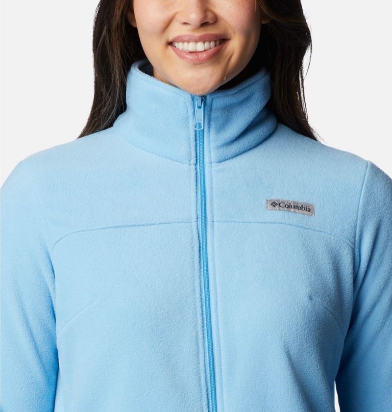 Columbia Castle Dale Full Zip Women's Fleece Jacket Blue | DQYJXU-071