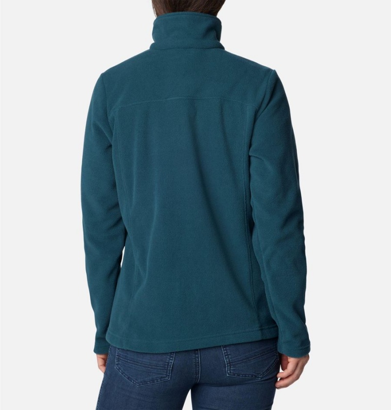 Columbia Castle Dale Full Zip Women's Fleece Jacket Turquoise | JOASMK-206