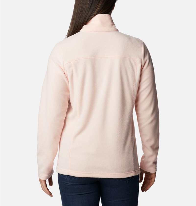Columbia Castle Dale Full Zip Women's Fleece Jacket Pink | VOZKTB-264