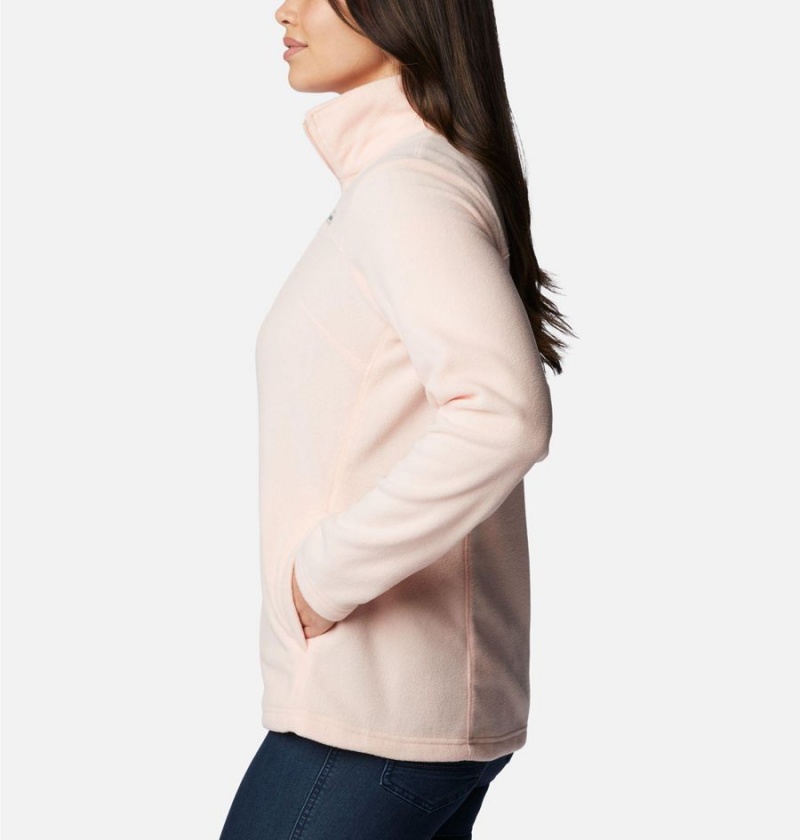 Columbia Castle Dale Full Zip Women's Fleece Jacket Pink | VOZKTB-264