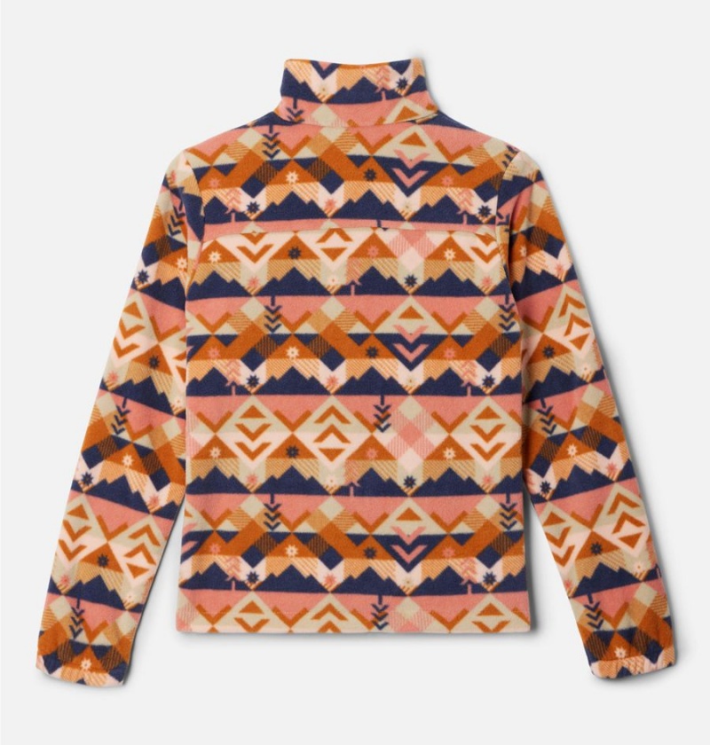 Columbia Castle Dale Printed Full Zip Fleece Kids' Jacket Yellow | XATNCJ-376