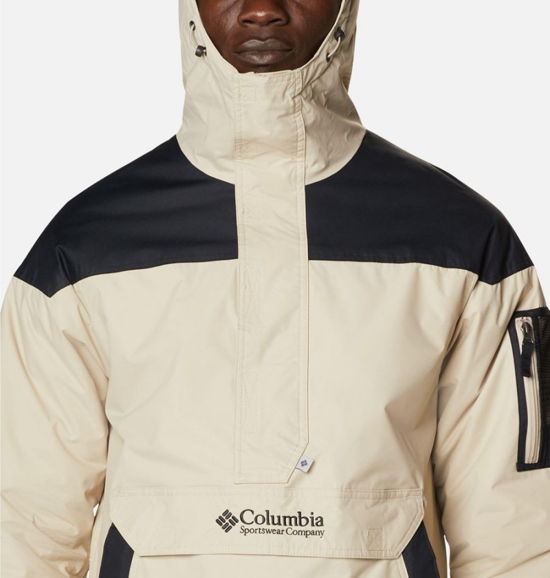 Columbia Challenger Anorak Insulated Men's Puffer Jacket Khaki | IJKGVH-592