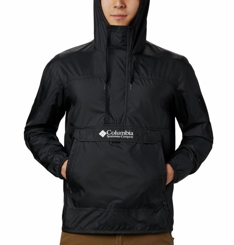 Columbia Challenger Men's Windbreaker Black | AUBGRO-537