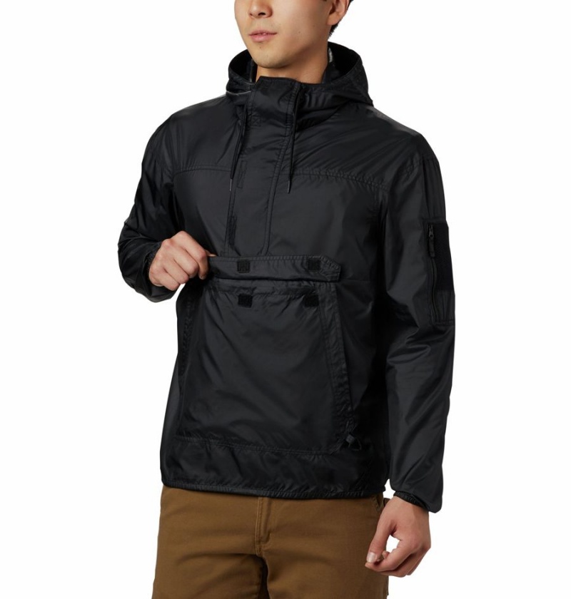 Columbia Challenger Men's Windbreaker Black | AUBGRO-537