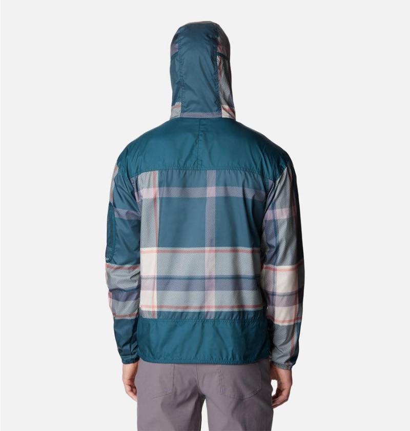 Columbia Challenger Men's Windbreaker Blue | CYMAFW-489
