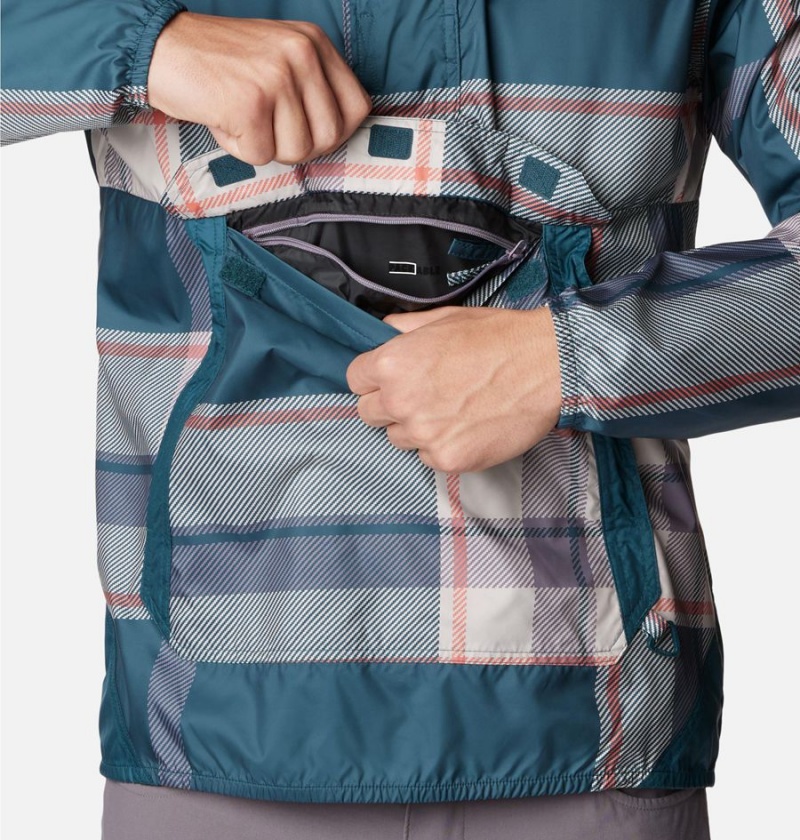 Columbia Challenger Men's Windbreaker Blue | CYMAFW-489