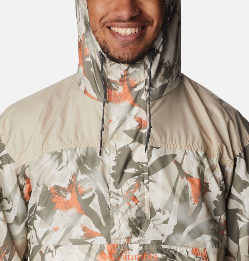 Columbia Challenger Men's Windbreaker Khaki | YOHWGU-507