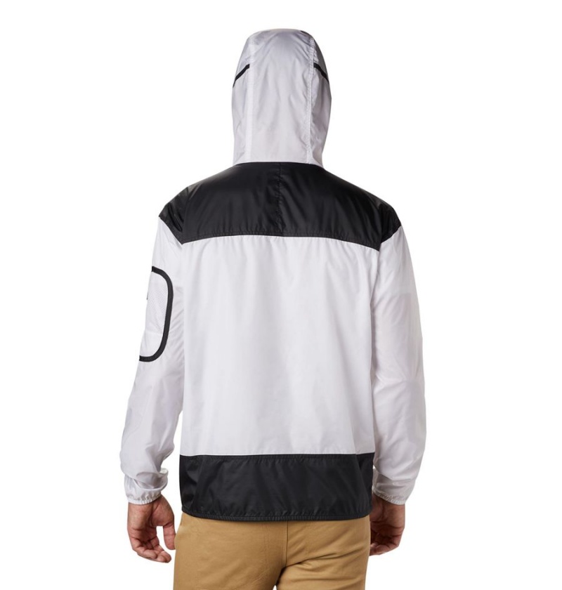 Columbia Challenger Men's Windbreaker White | EJCKXT-132