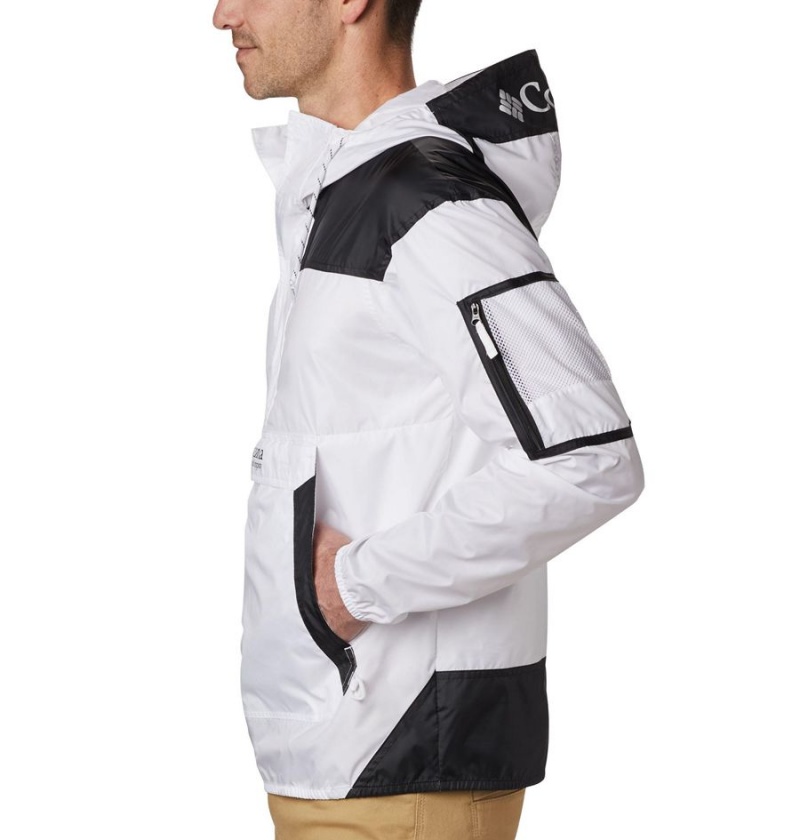 Columbia Challenger Men's Windbreaker White | EJCKXT-132