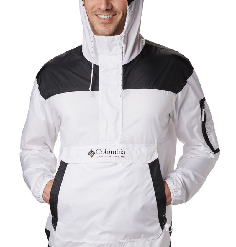 Columbia Challenger Men's Windbreaker White | EJCKXT-132