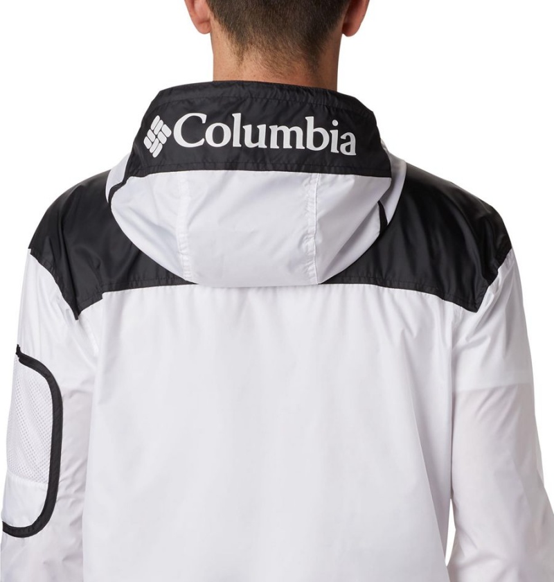 Columbia Challenger Men's Windbreaker White | EJCKXT-132