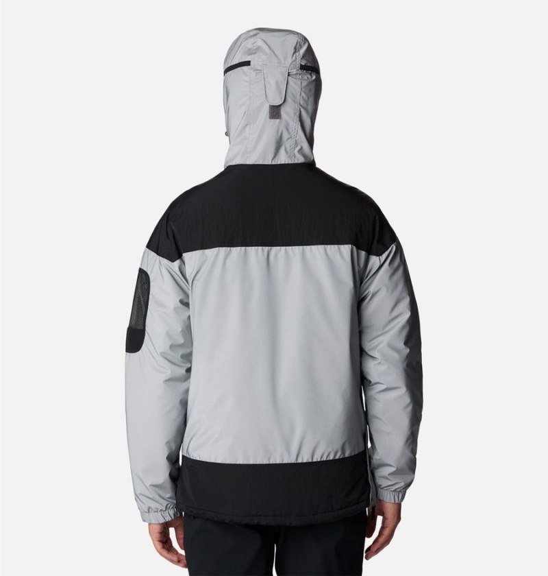 Columbia Challenger Remastered Pullover Insulated Men's Puffer Jacket Grey | HPYEGJ-351