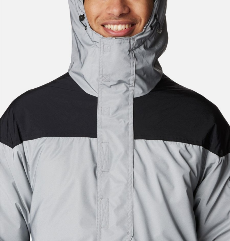 Columbia Challenger Remastered Pullover Insulated Men's Puffer Jacket Grey | HPYEGJ-351