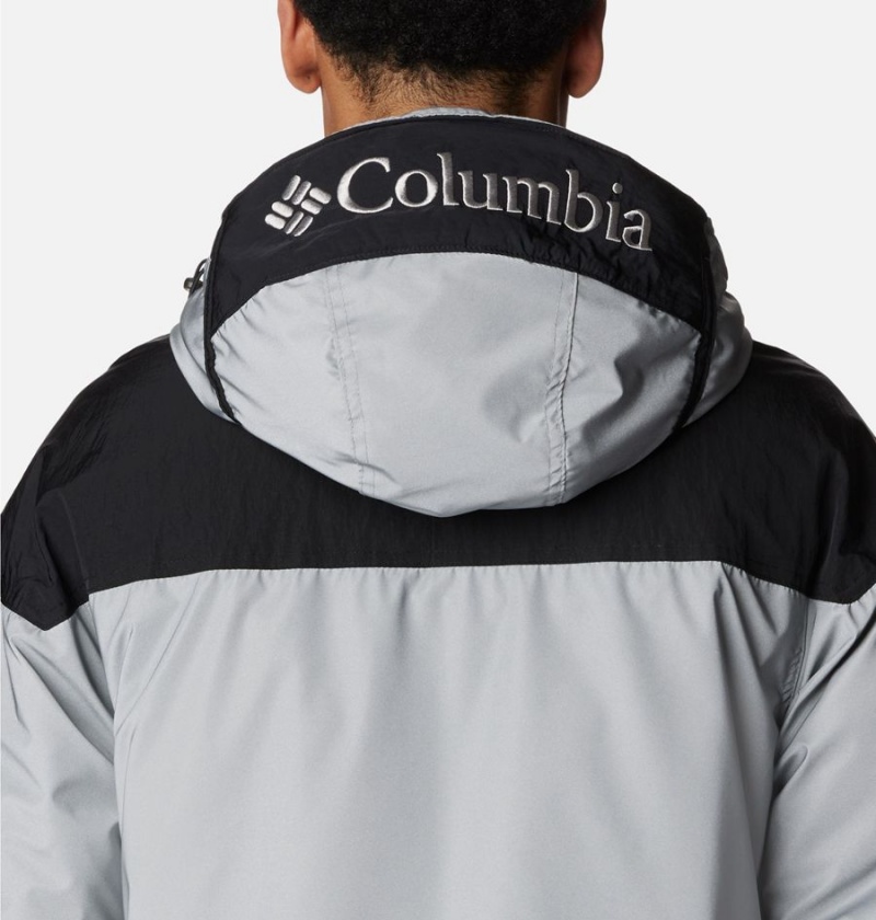 Columbia Challenger Remastered Pullover Insulated Men's Puffer Jacket Grey | HPYEGJ-351