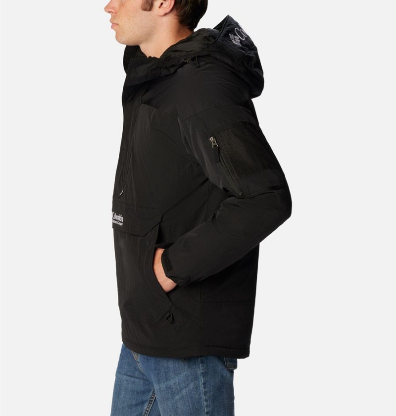 Columbia Challenger Remastered Pullover Insulated Men's Puffer Jacket Black | FSMIZR-140