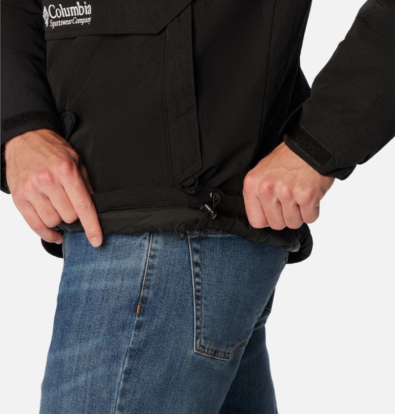 Columbia Challenger Remastered Pullover Insulated Men's Puffer Jacket Black | FSMIZR-140