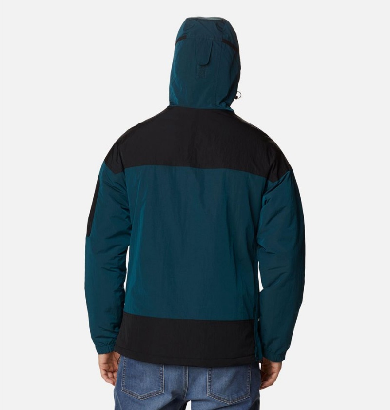 Columbia Challenger Remastered Pullover Insulated Men's Puffer Jacket Navy | RZAKSU-918