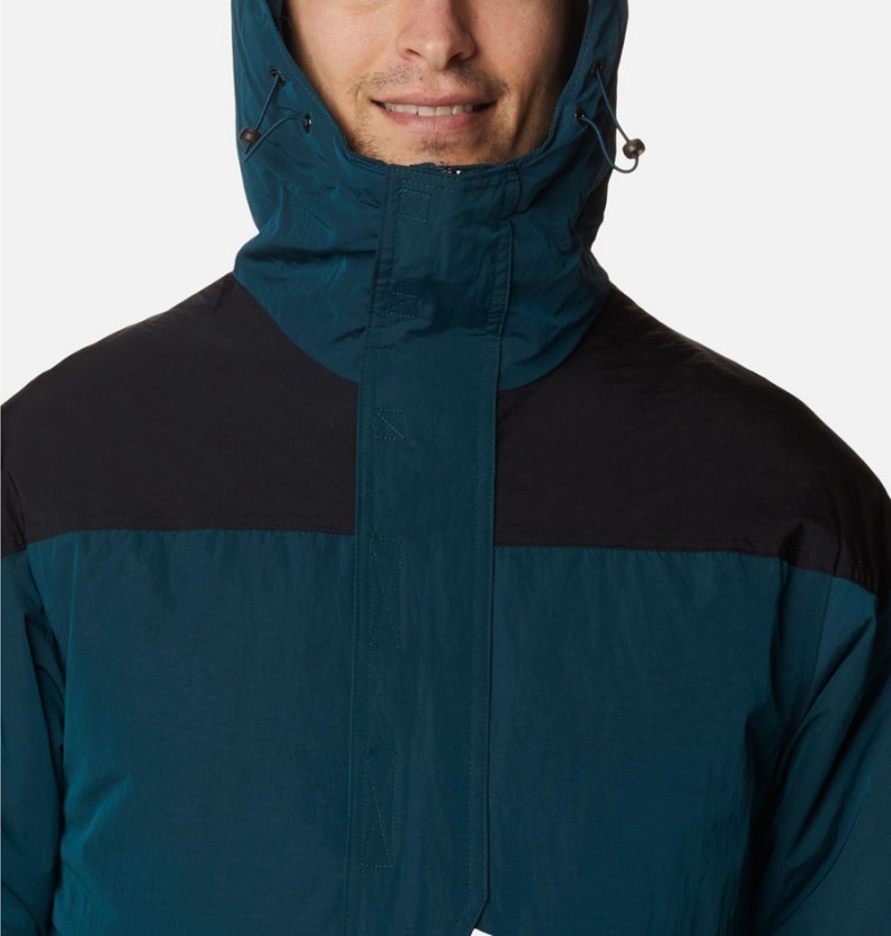 Columbia Challenger Remastered Pullover Insulated Men's Puffer Jacket Navy | RZAKSU-918