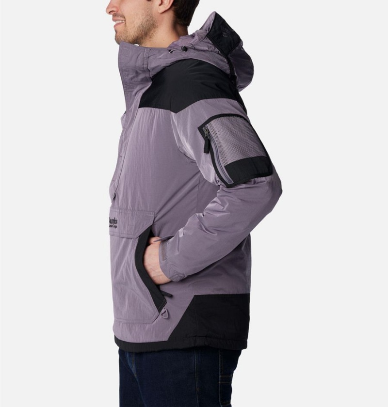 Columbia Challenger Remastered Pullover Insulated Men's Puffer Jacket Purple | LEGSTD-754