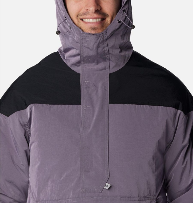 Columbia Challenger Remastered Pullover Insulated Men's Puffer Jacket Purple | LEGSTD-754