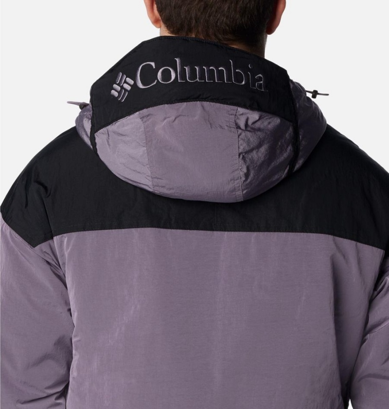 Columbia Challenger Remastered Pullover Insulated Men's Puffer Jacket Purple | LEGSTD-754