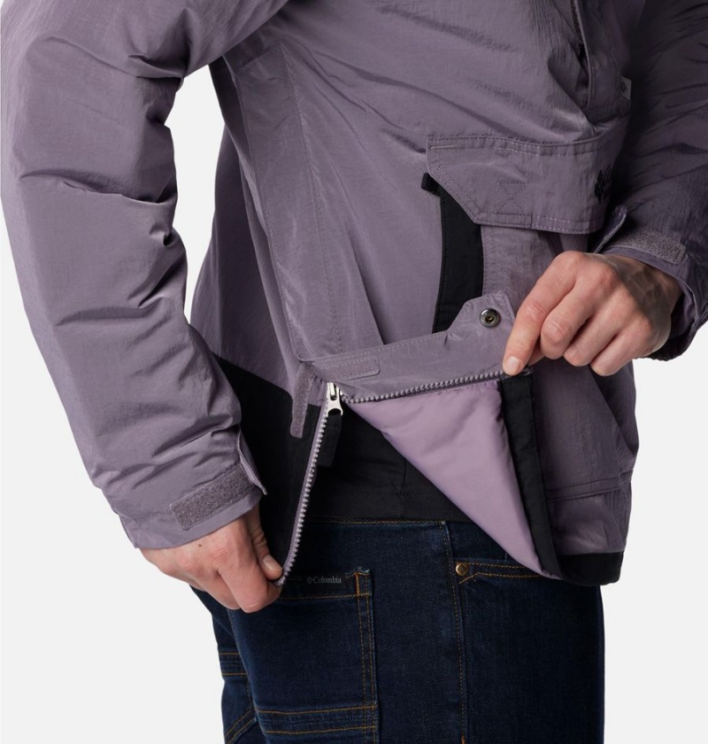 Columbia Challenger Remastered Pullover Insulated Men's Puffer Jacket Purple | LEGSTD-754