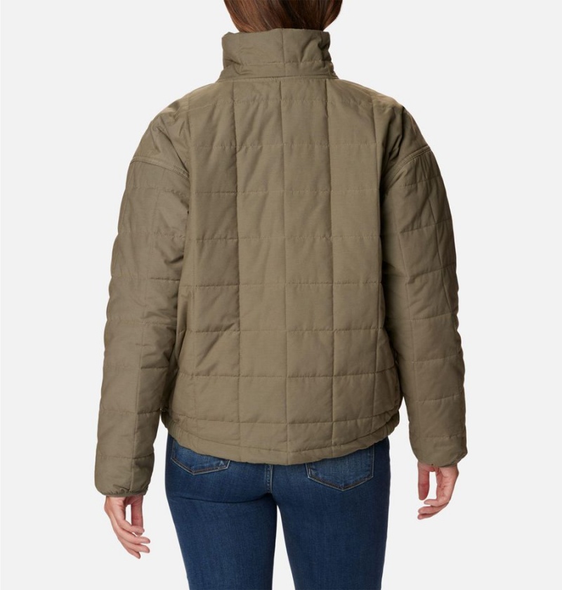 Columbia Chatfield Hill II Women's Puffer Jacket Green | MQKSPV-017