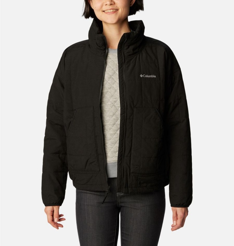 Columbia Chatfield Hill II Women's Puffer Jacket Black | MCUIEL-198