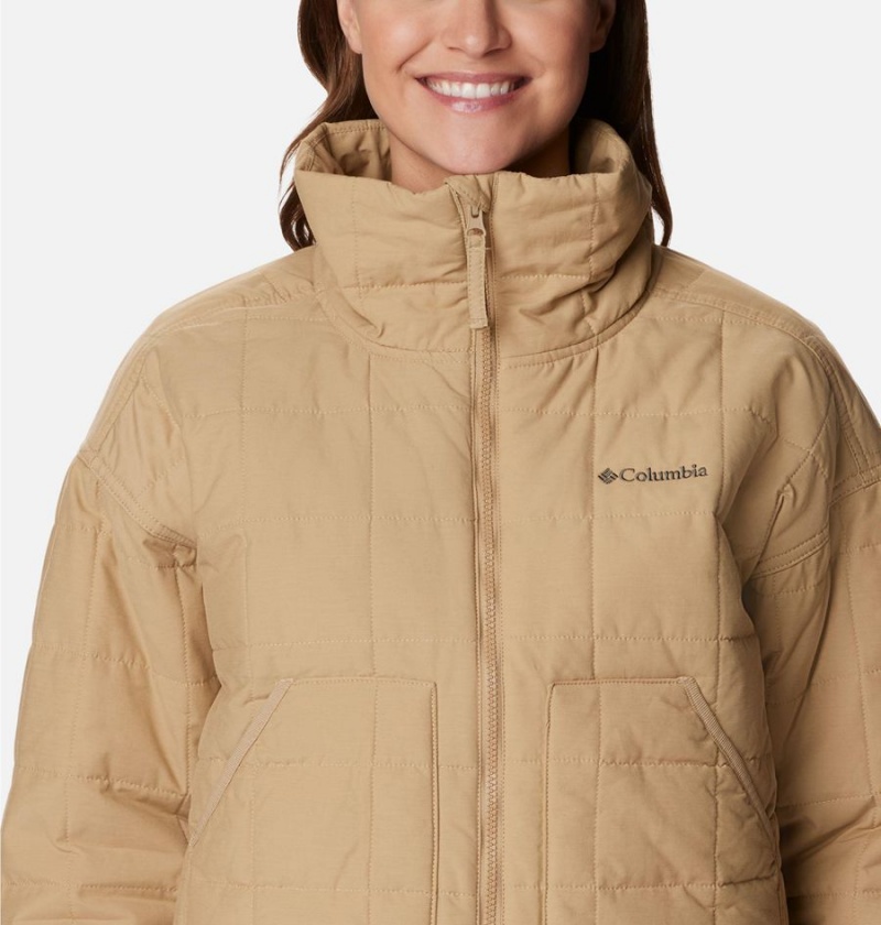 Columbia Chatfield Hill II Women's Puffer Jacket Yellow | HBCYZS-512