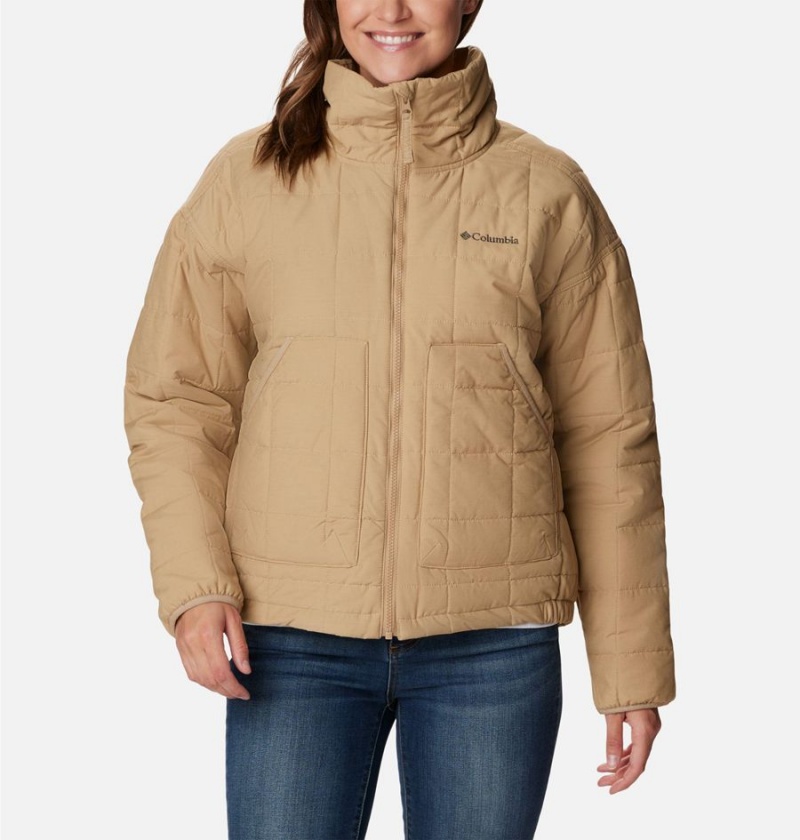 Columbia Chatfield Hill II Women\'s Puffer Jacket Yellow | HBCYZS-512