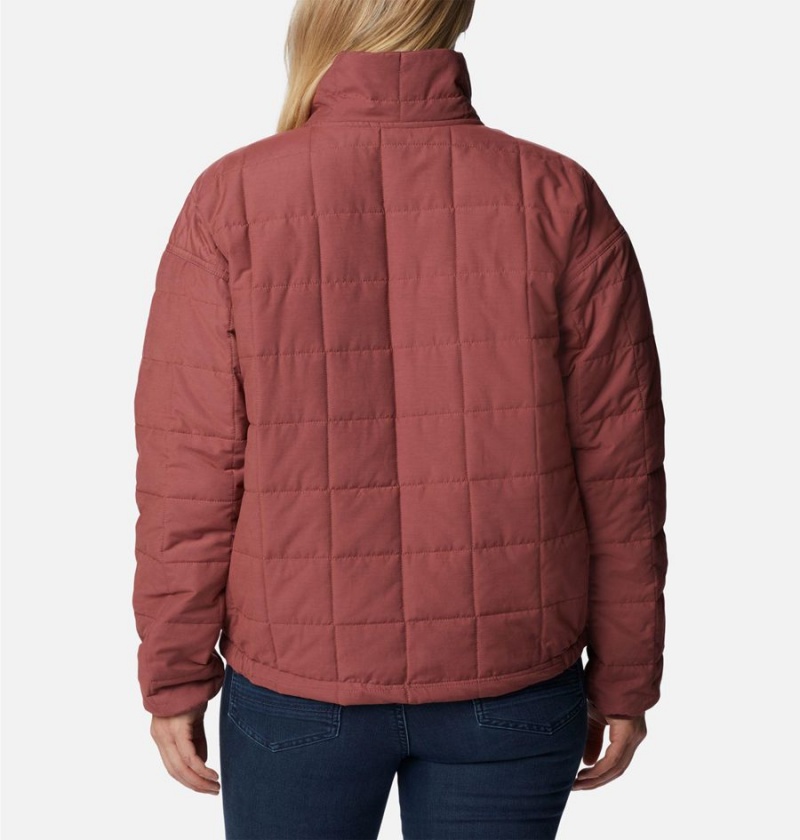 Columbia Chatfield Hill II Women's Puffer Jacket Red | TKNZSF-087