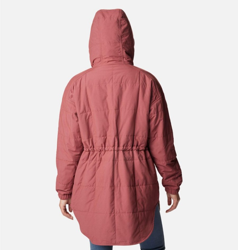 Columbia Chatfield Hill Novelty Women's Coats Pink | ASQCTB-312