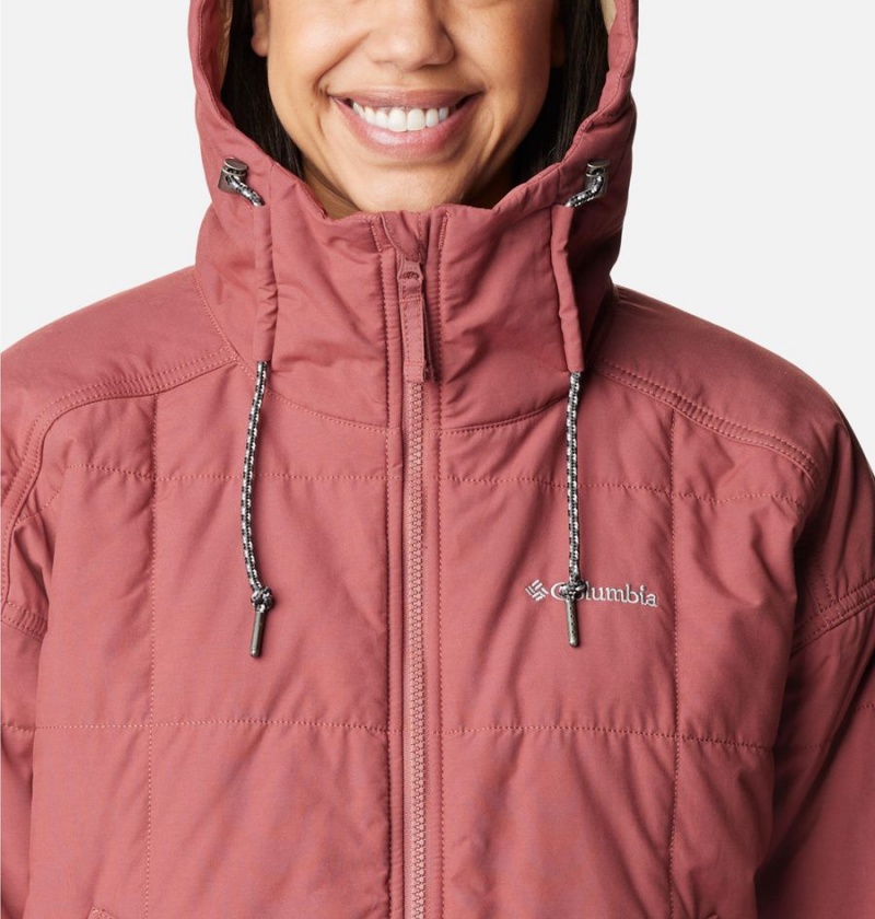 Columbia Chatfield Hill Novelty Women's Coats Pink | ASQCTB-312
