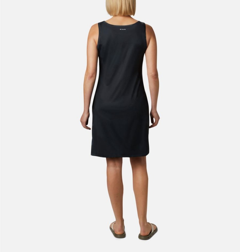 Columbia Chill River Printed Women's Dress Black | UFTNKC-316