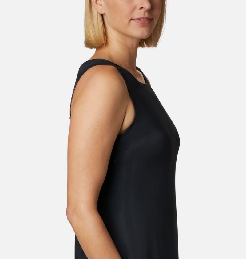 Columbia Chill River Printed Women's Dress Black | UFTNKC-316