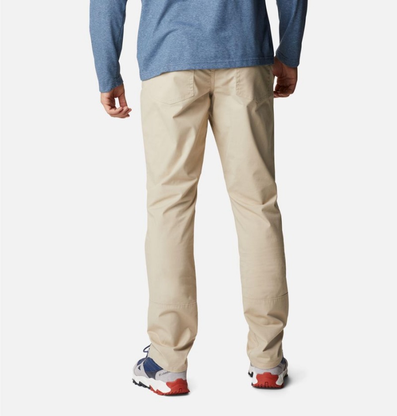 Columbia Cobble Creek 5-Pocket Men's Pants Khaki | BXFAGZ-629