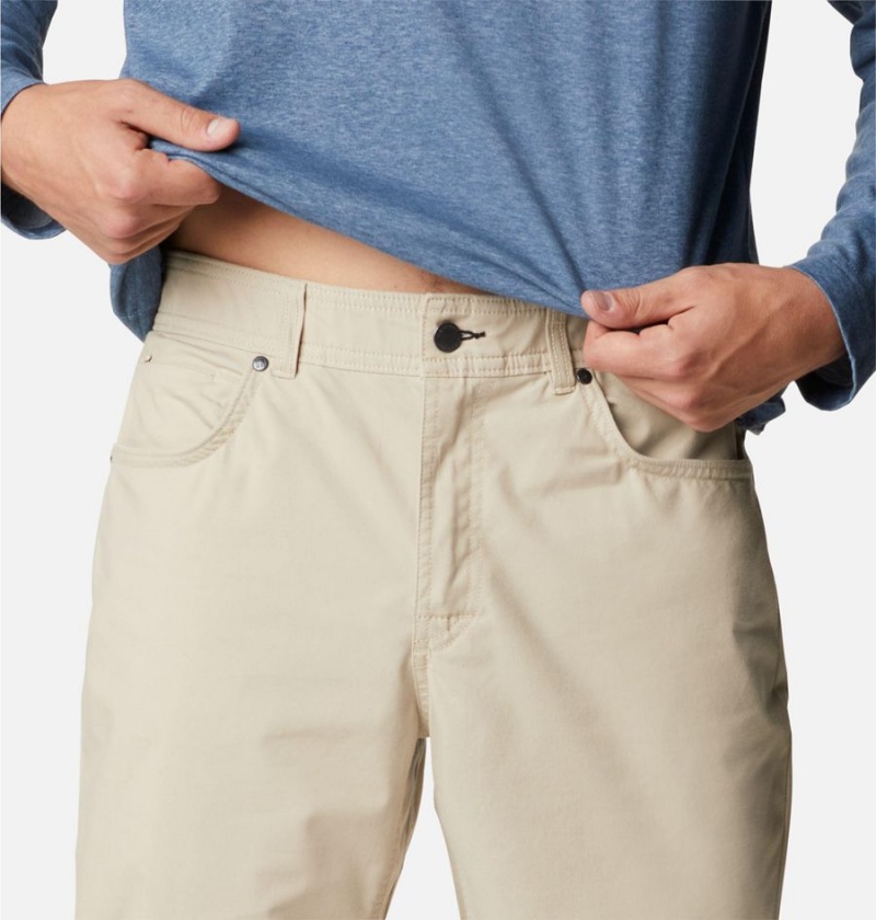 Columbia Cobble Creek 5-Pocket Men's Pants Khaki | BXFAGZ-629