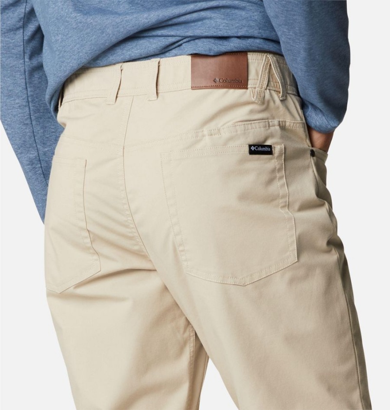 Columbia Cobble Creek 5-Pocket Men's Pants Khaki | BXFAGZ-629