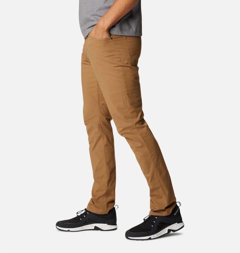 Columbia Cobble Creek 5-Pocket Men's Pants Khaki | JXAWDY-039